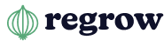 regrow workmark and icon linking out to regrow journal