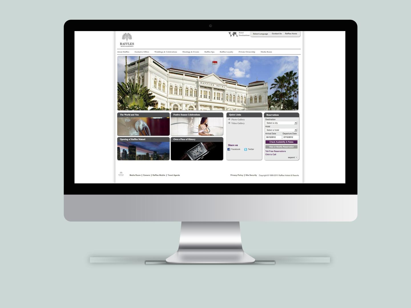 fairmont.com old design